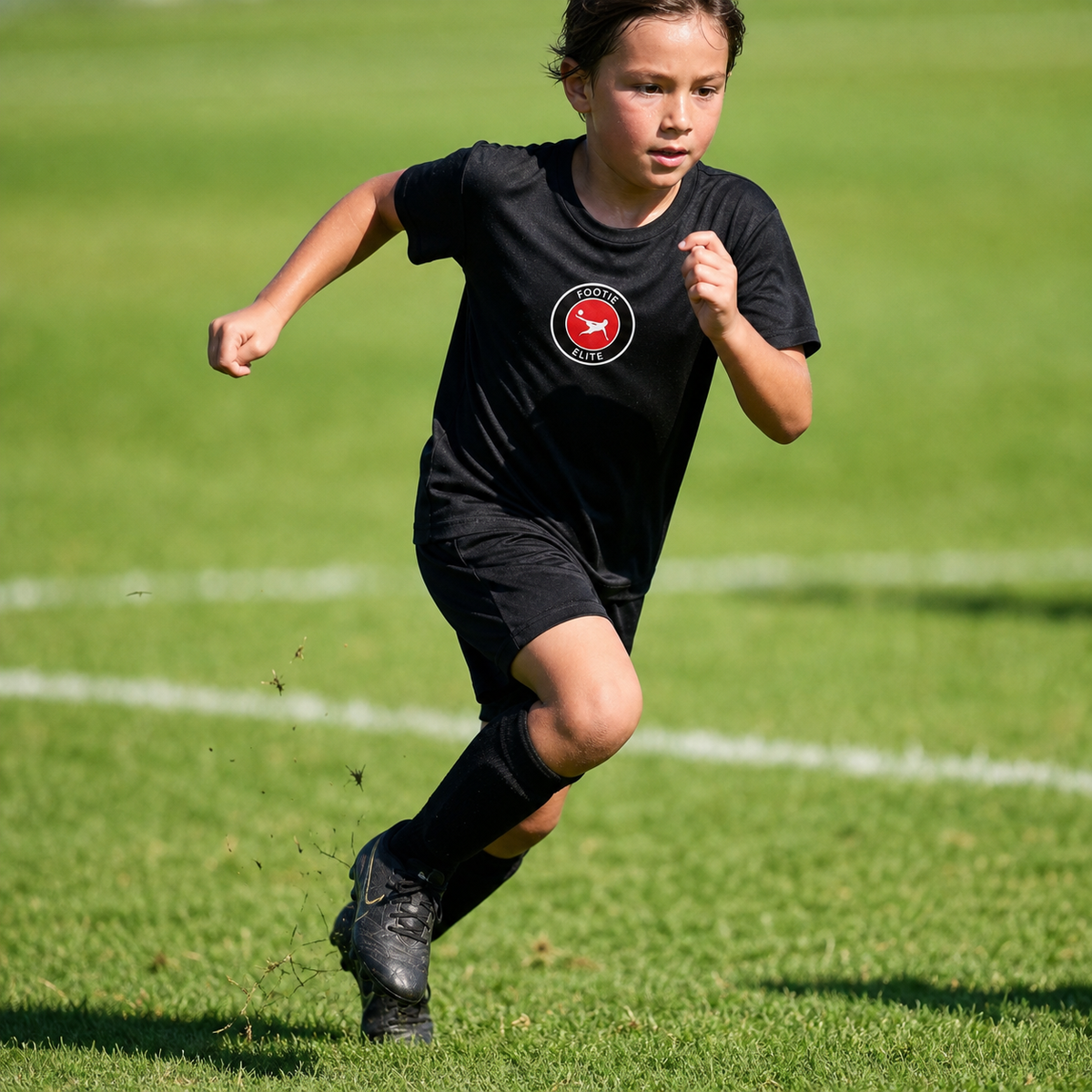 Regular Cotton/Polyester Shirt - kid running