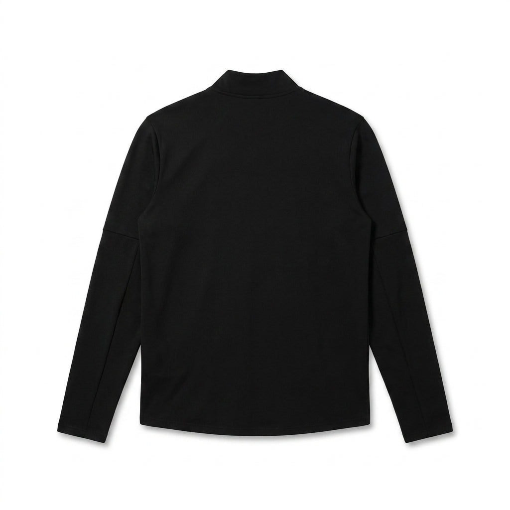 Quarter Zip - white back