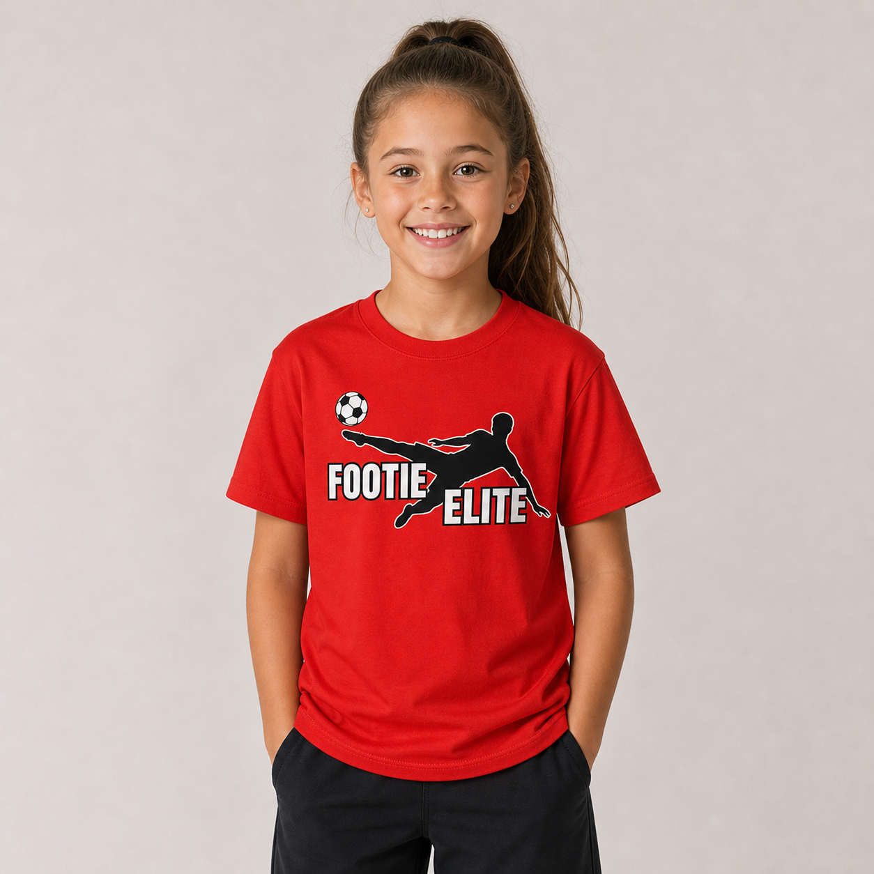 Camp Shirt worn by a girl