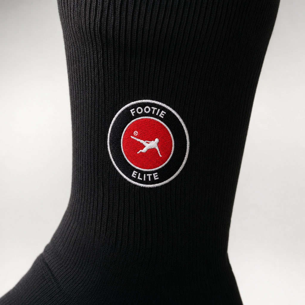 Crew Socks - logo closeup